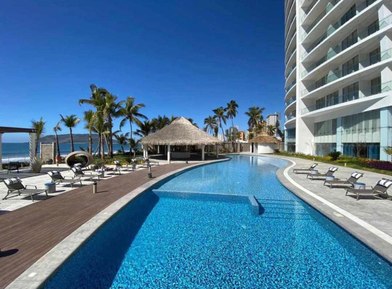 Departamento Luxury A Pie De Playa Apartment Mazatlan Ngoại thất bức ảnh